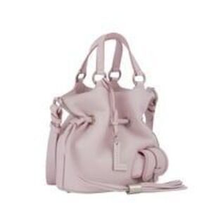 Lancel Paris S BUCKET BAG Premier Flirt Purple Mesh